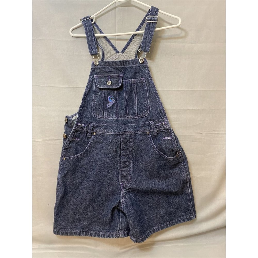 Crest Jeans Denim Girls Kids Dark wash Blue Size Large Embroidered